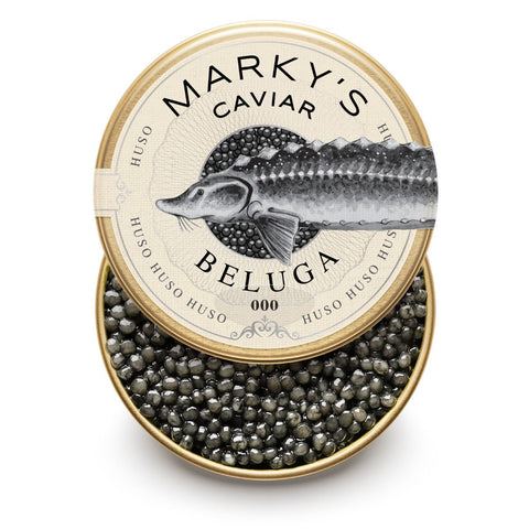 Purebred Caspian Beluga (Huso Huso) Sturgeon Caviar