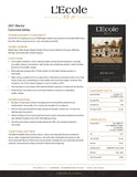 L’Ecole Nº 41 Merlot Columbia Valley Washington