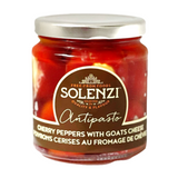 Cherry Peppers With Goats Cheese Antipasto - SOLENZI