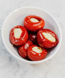 Cherry Peppers With Goats Cheese Antipasto - SOLENZI