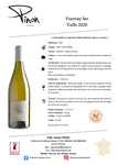 Vouvray Sec Tuffo Chenin Blanc France